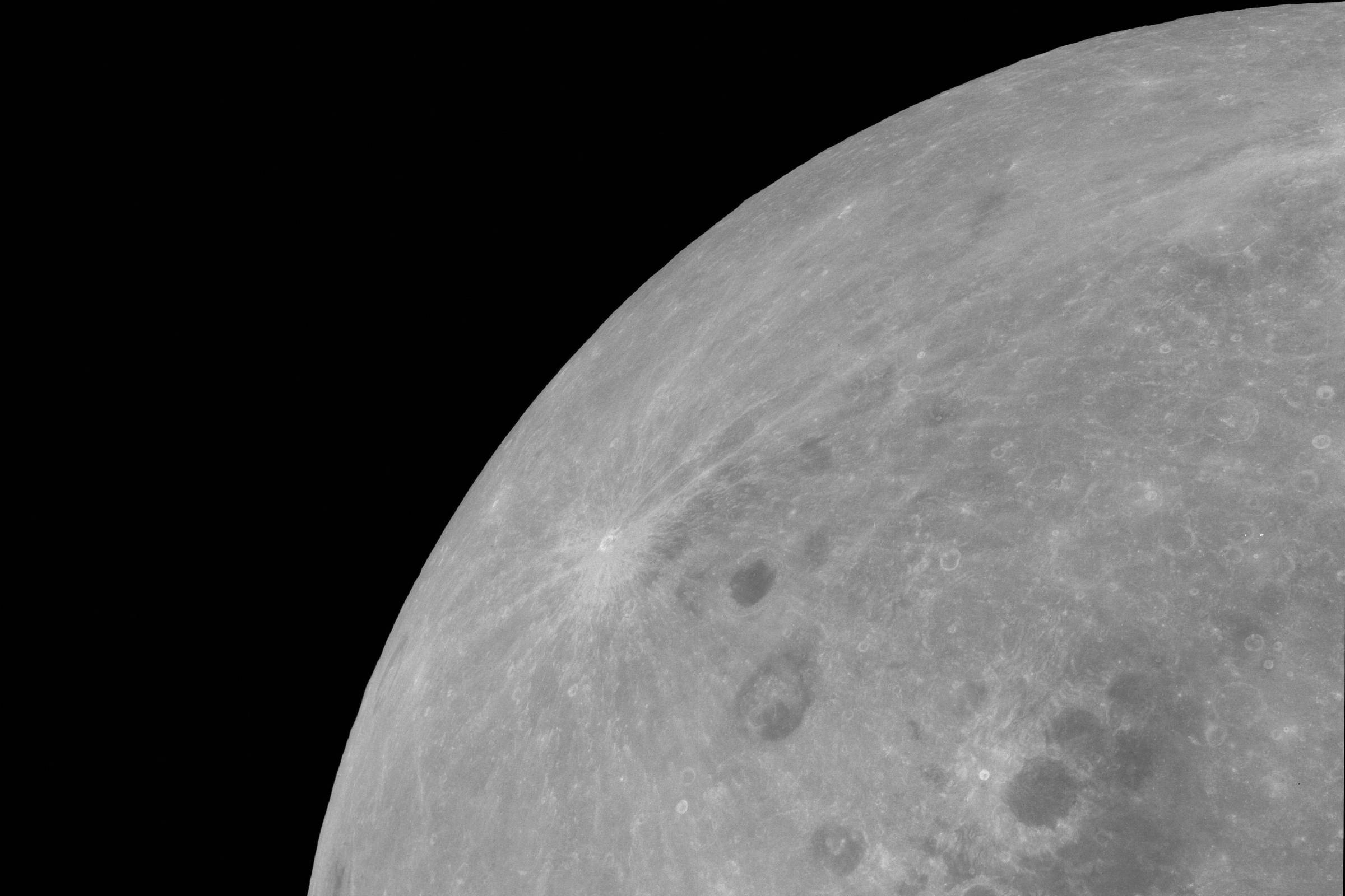 Registro da superfície lunar feito em 1969 durante a missão Apollo 11. (Foto: Nasa/Reuters)