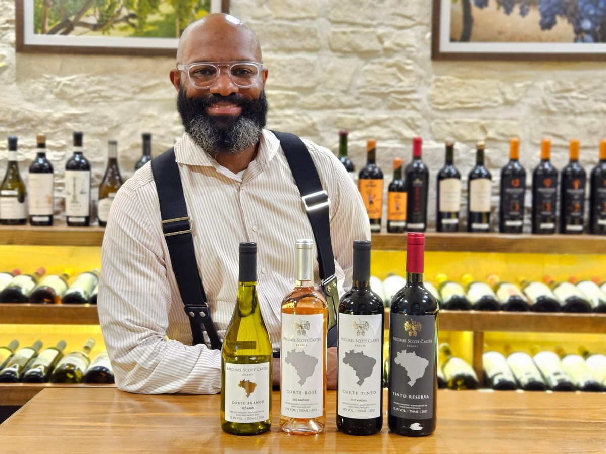 Michael Scott Carter lança vinhos que conectam Brasil e diáspora africana em Monte Belo do Sul