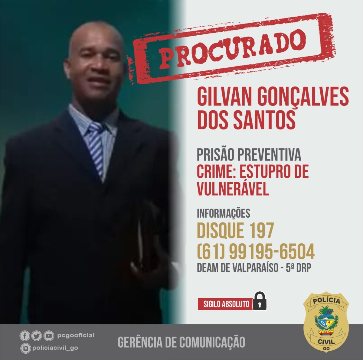 Pastor é investigado por suspeita de estupro virtual contra adolescente em Goiás
