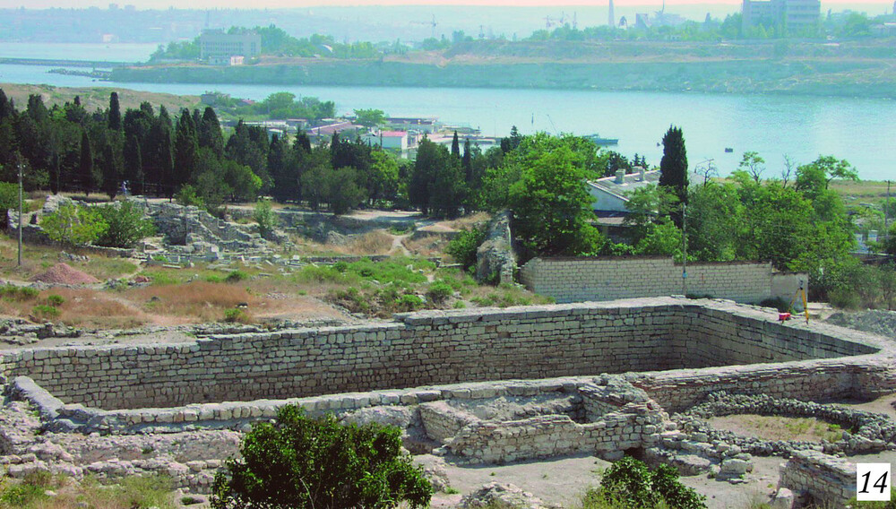 Tauric Chersonese na Crimeia, um Patrimônio Mundial da UNESCO. (Foto: Tauric Chersonese National Preserve)