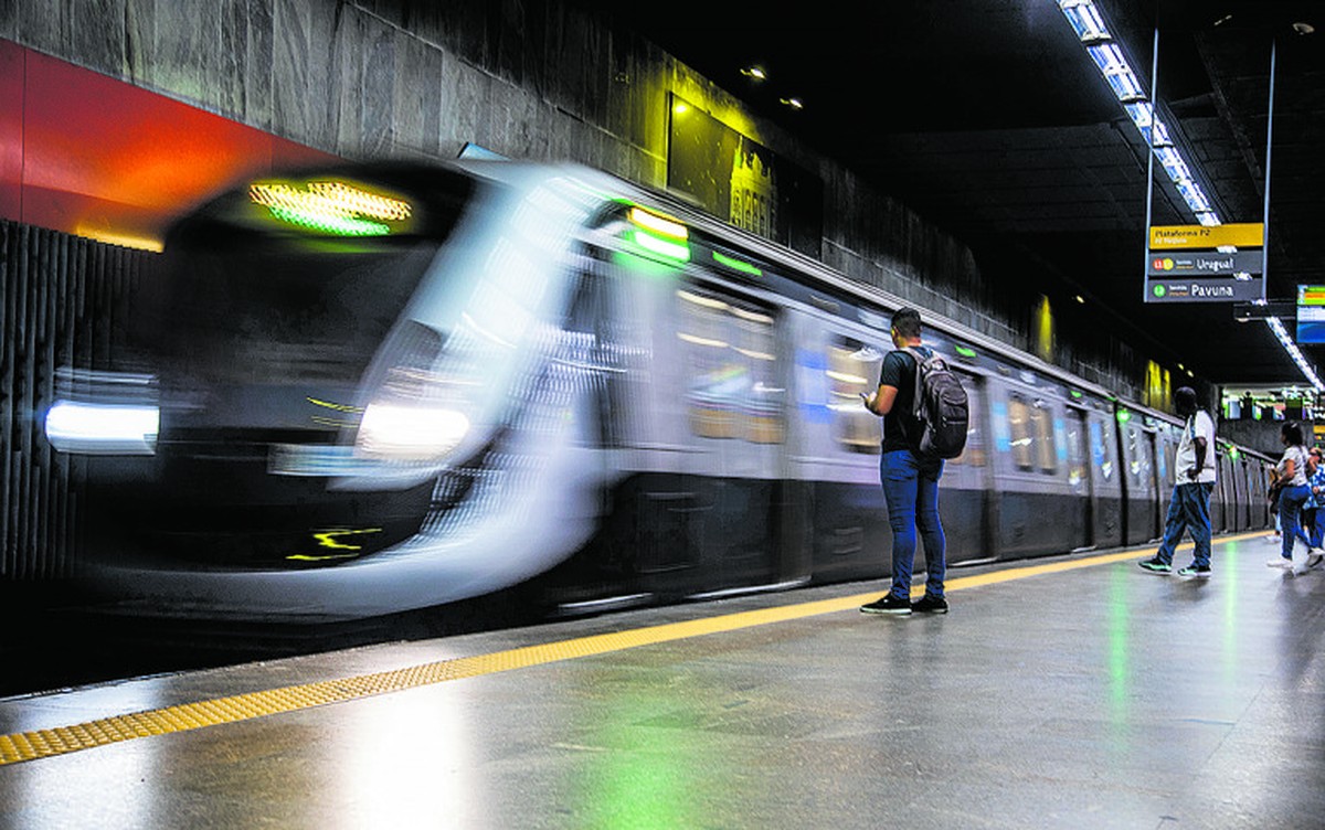 Metrô do Rio (Foto: Guito Moreto)