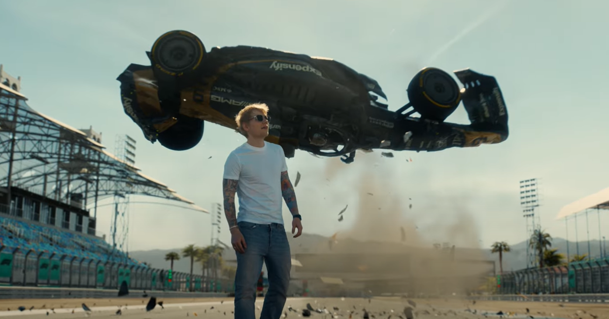 Ed Sheeran dirige em clipe de "Drive" para a trilha sonora da Fórmula 1
