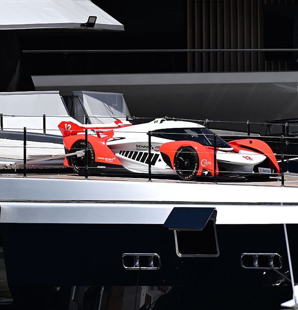 McLaren Solus GT é vista nos arredores do Circuito de Monte Carlo (Foto: Sam Bagnall/Sutton Images)