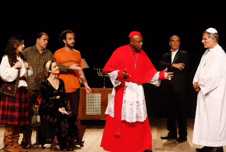 Teatro Fashion Mall recebe nova montagem de 'O dia em que raptaram o Papa'