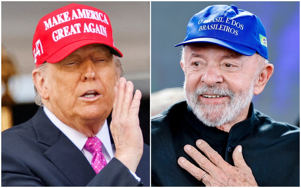 Trump se coloca à disposição para diálogo com Lula sobre tarifas elevadas