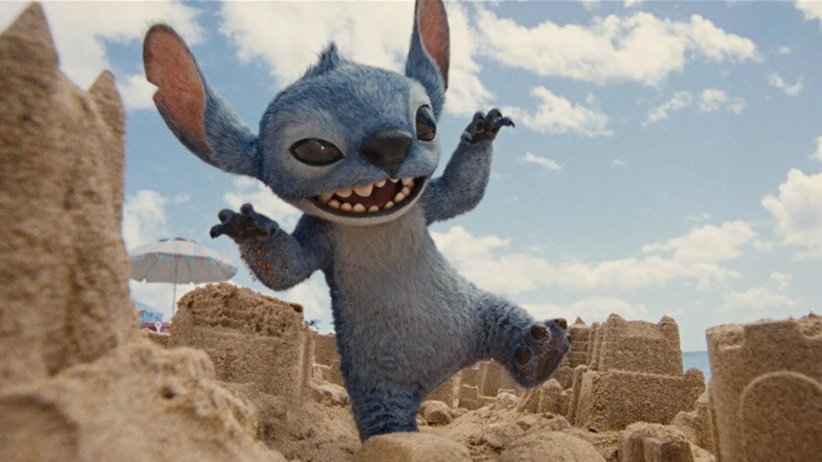 Stitch, em um still da nova película. (Foto: Reprodução)