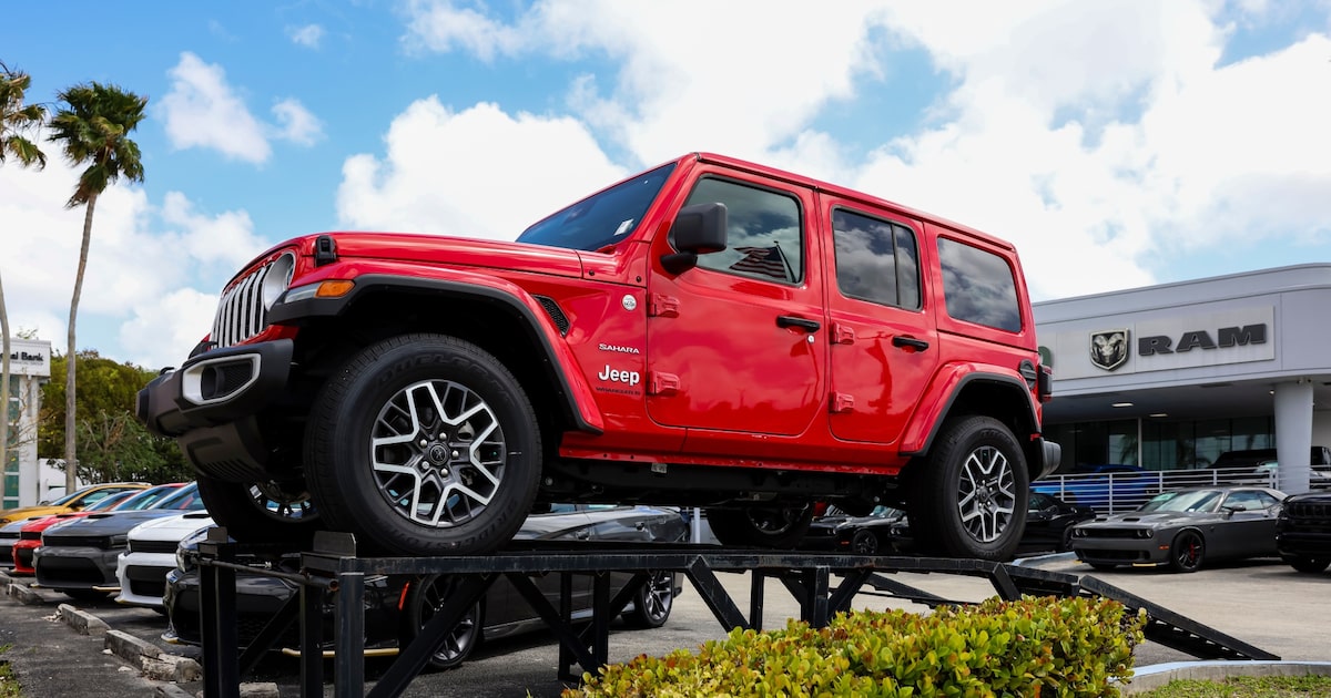 Vendas da Stellantis caem 10% nos EUA, apesar do crescimento da Ram e Jeep