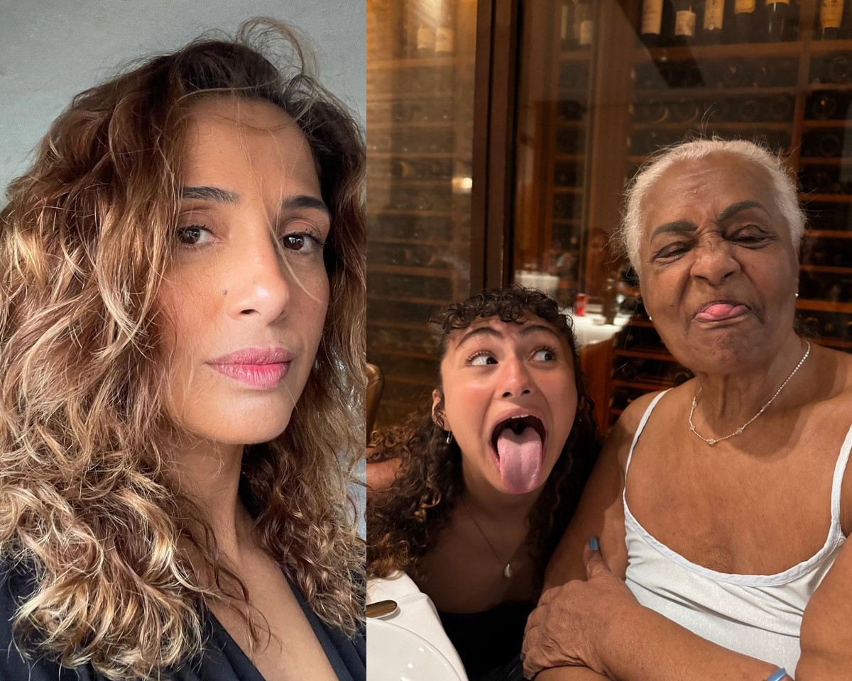 Camila Pitanga homenageia a mãe (Foto: Reprodução/Instagram)