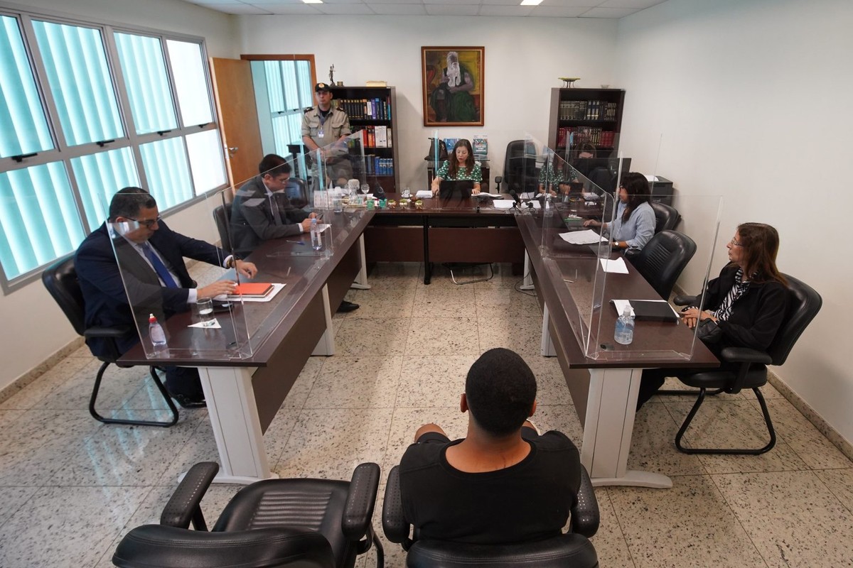 Audiência de custódia (foto ilustrativa) — Foto: Agência CNJ/Divulgação