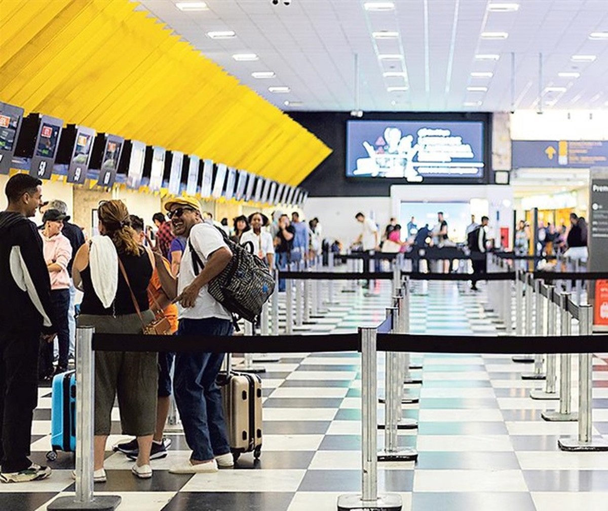 Aeroporto de Congonhas, em São Paulo (Foto: Maria Isabel Oliveira/Agência O Globo)
