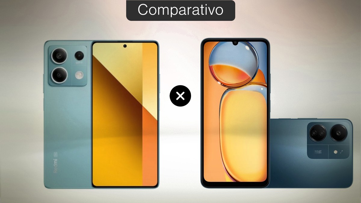 Xiaomi revela diferenças entre Redmi Note 13 e Redmi 13C em novo comparativo