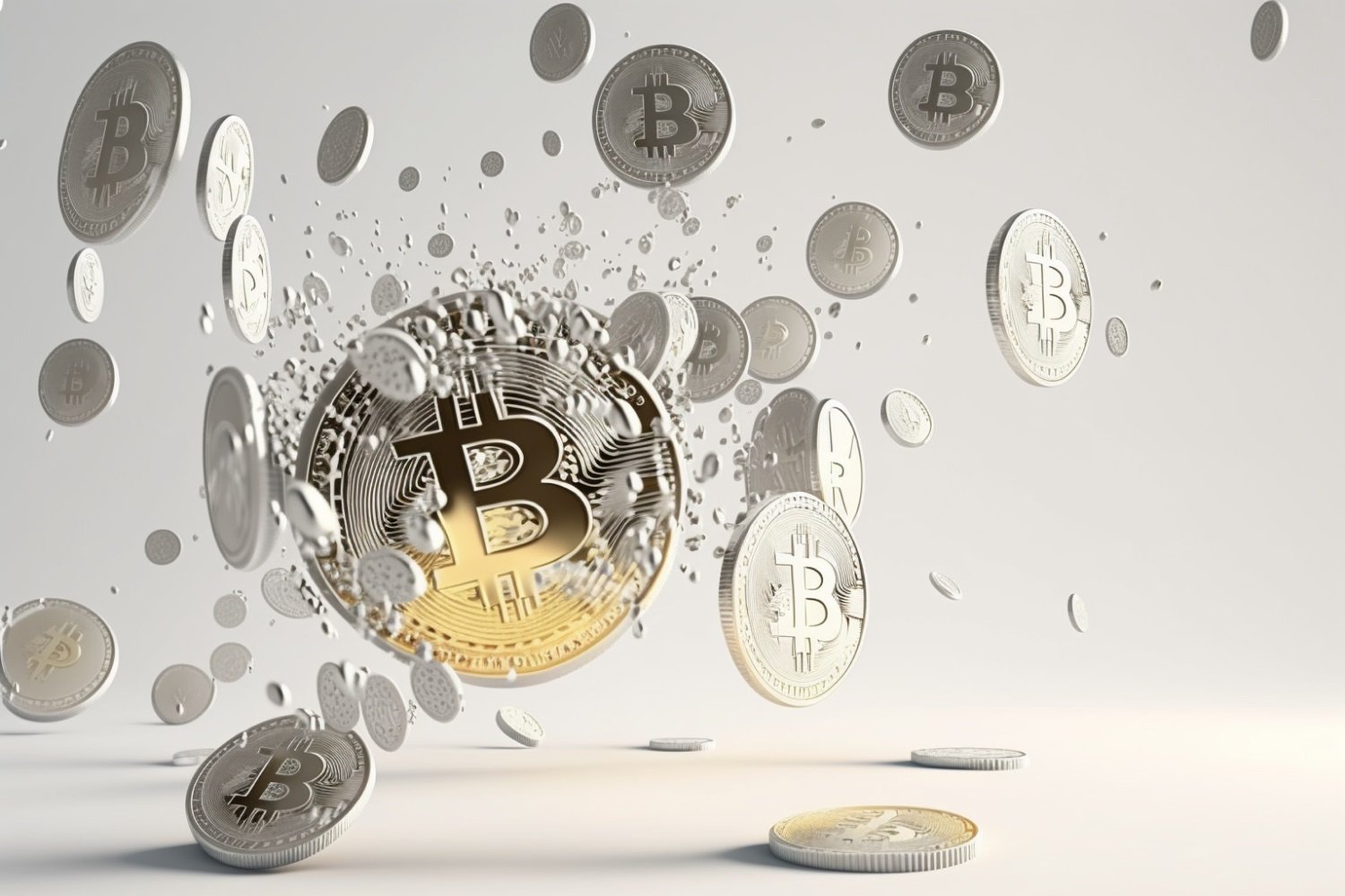 Fatia de mercado do bitcoin atinge menor nível em três anos com alta das altcoins