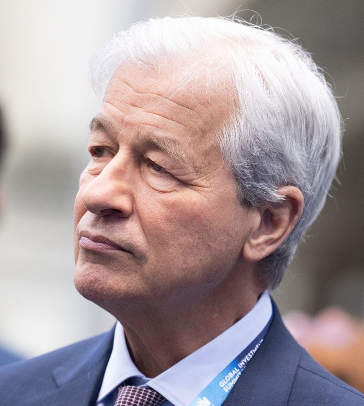 Para o CEO do J.P. Morgan, a chance de recessão nos Estados Unidos é de 50%; as empresas estão 'esperando para ver' (Foto: Chris Ratcliffe/Bloomberg)