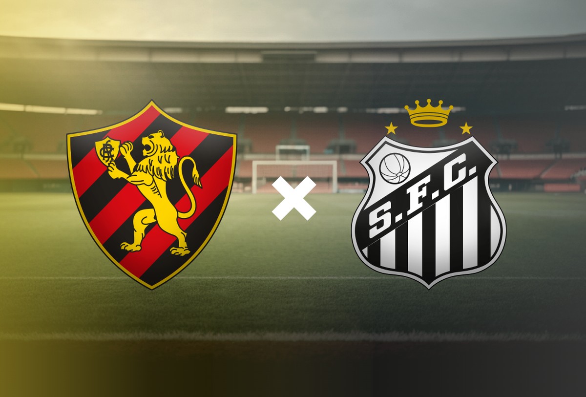 Sport e Santos se enfrentam ao vivo pelo Campeonato Brasileiro hoje