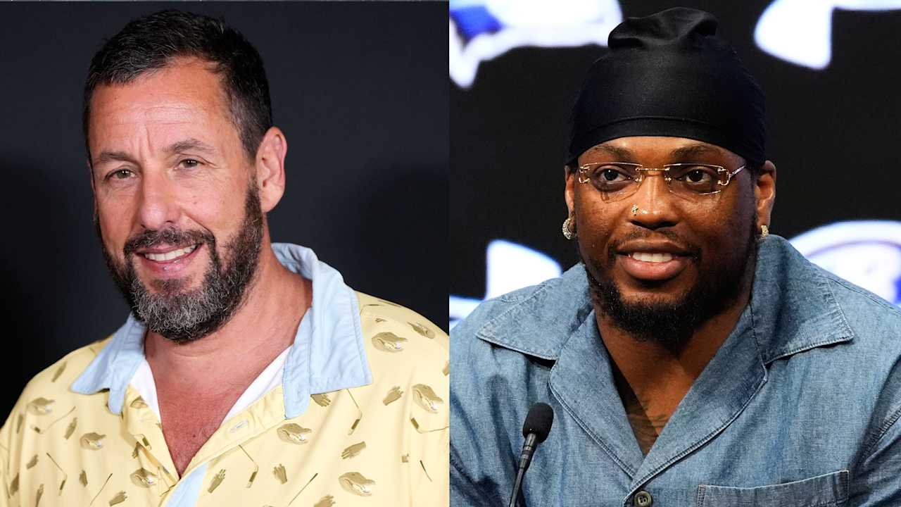 Derrick Henry mira 2 mil jardas e um papel em filme de Adam Sandler em 2025