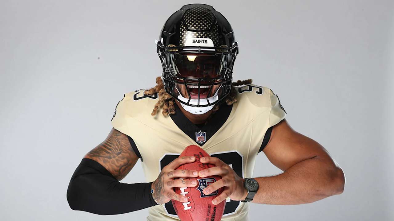 Saints apresentam novo uniforme alternativo 'Gameday Golds' para 2025