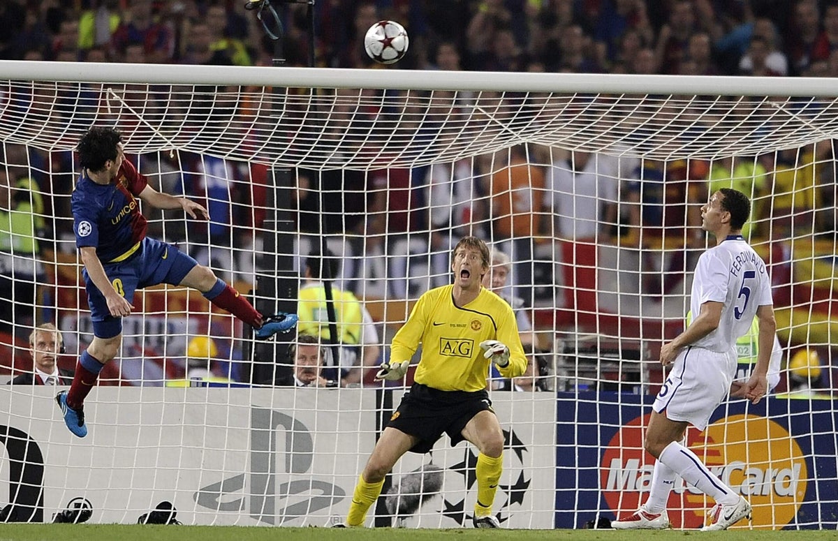 A arte imortaliza o gol favorito de Lionel Messi em uma nova obra-prima