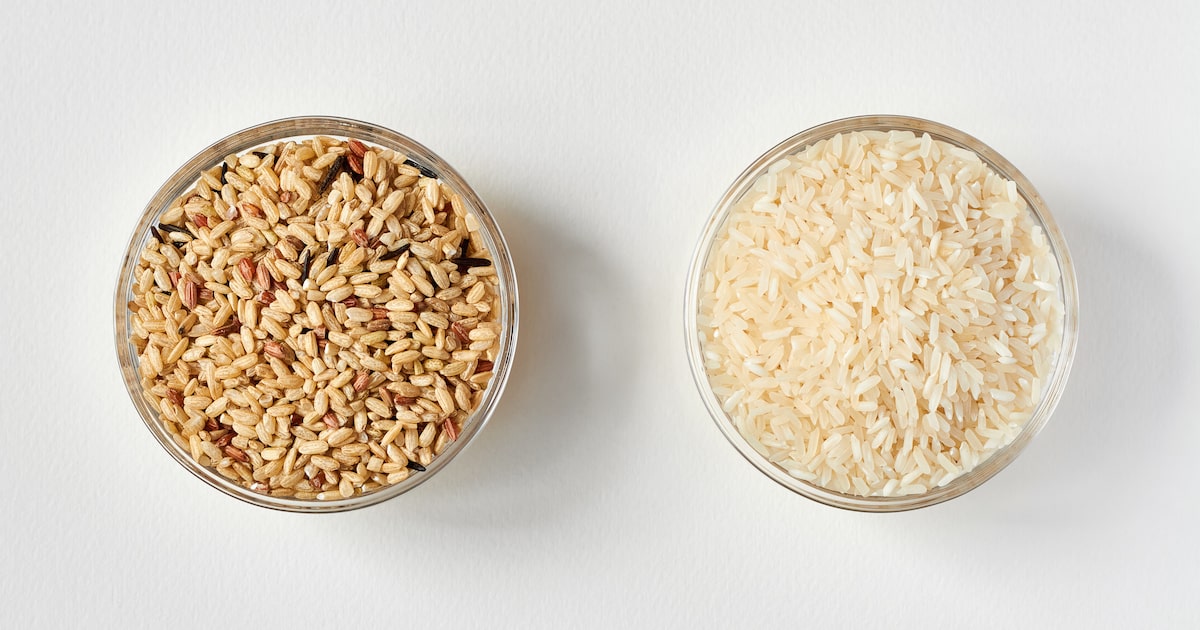 Trocar arroz branco por integral pode trazer benefícios à saúde