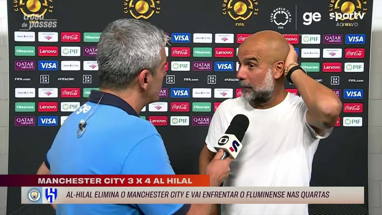 Guardiola critica desempenho do City e reconhece força do Al-Hilal no Mundial
