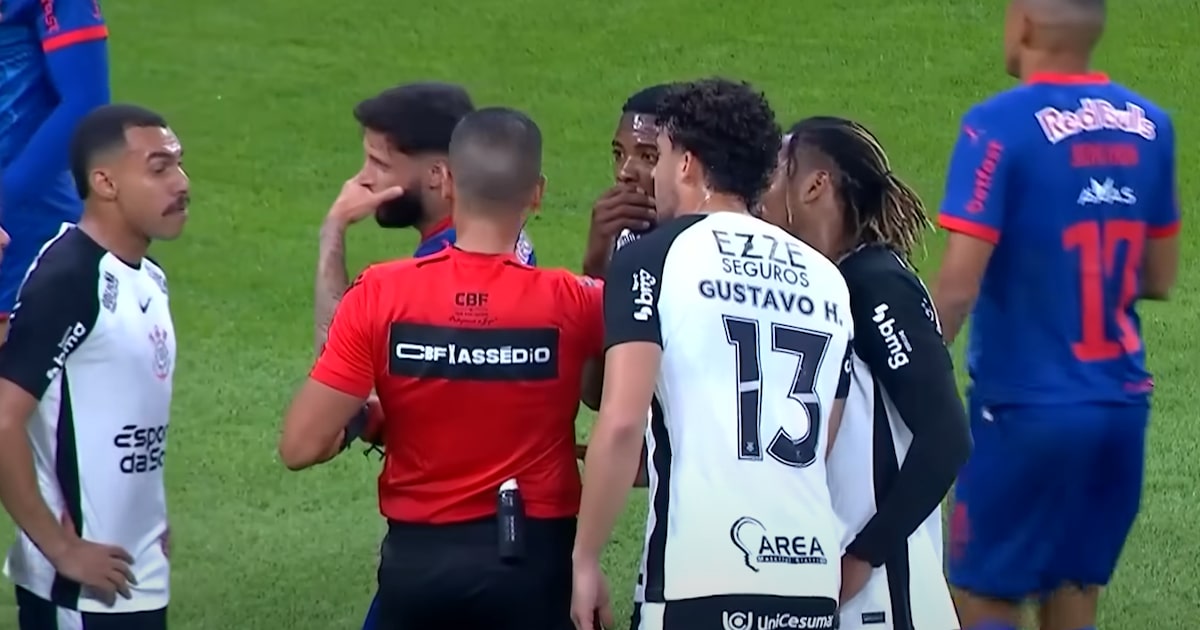 Comitê da CBF valida pênalti marcado contra o Corinthians no jogo com o Bragantino