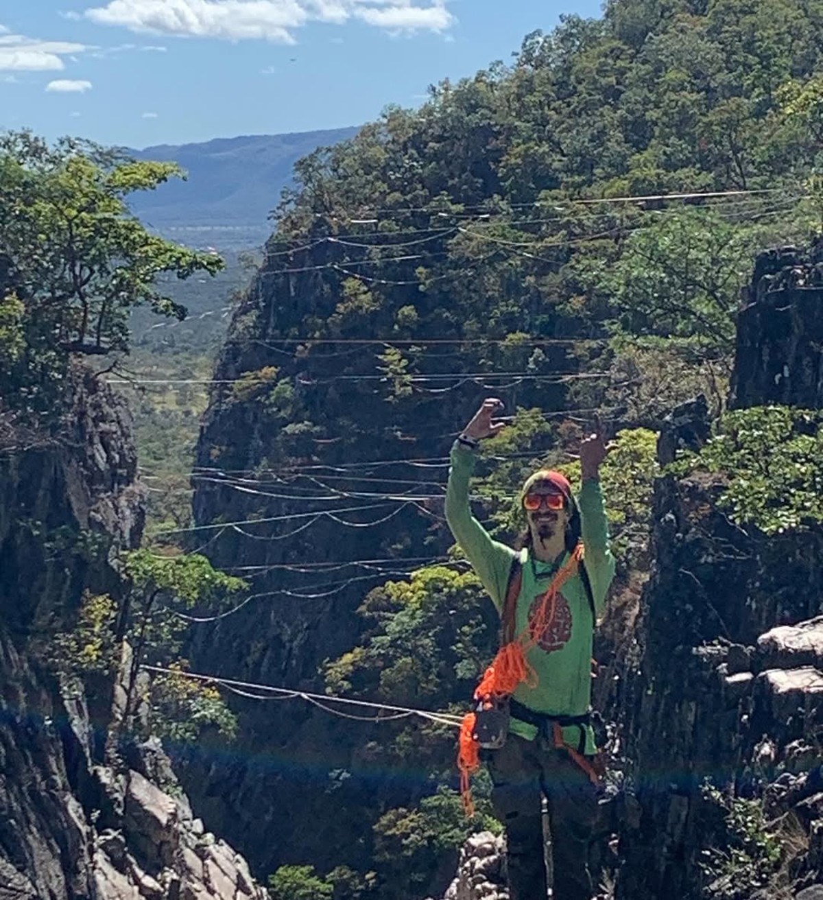 Praticante de highline morre após queda de 50 metros na Chapada dos Veadeiros