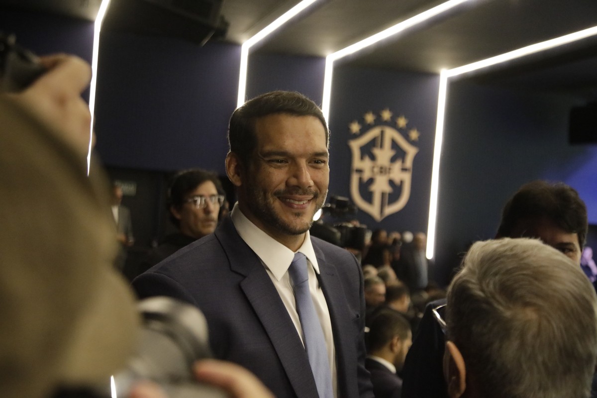O novo presidente da Confederação Brasileira de Futebol (CBF), Samir Xaud, foi eleito no domingo passado. (Foto: Fabiano Rocha)