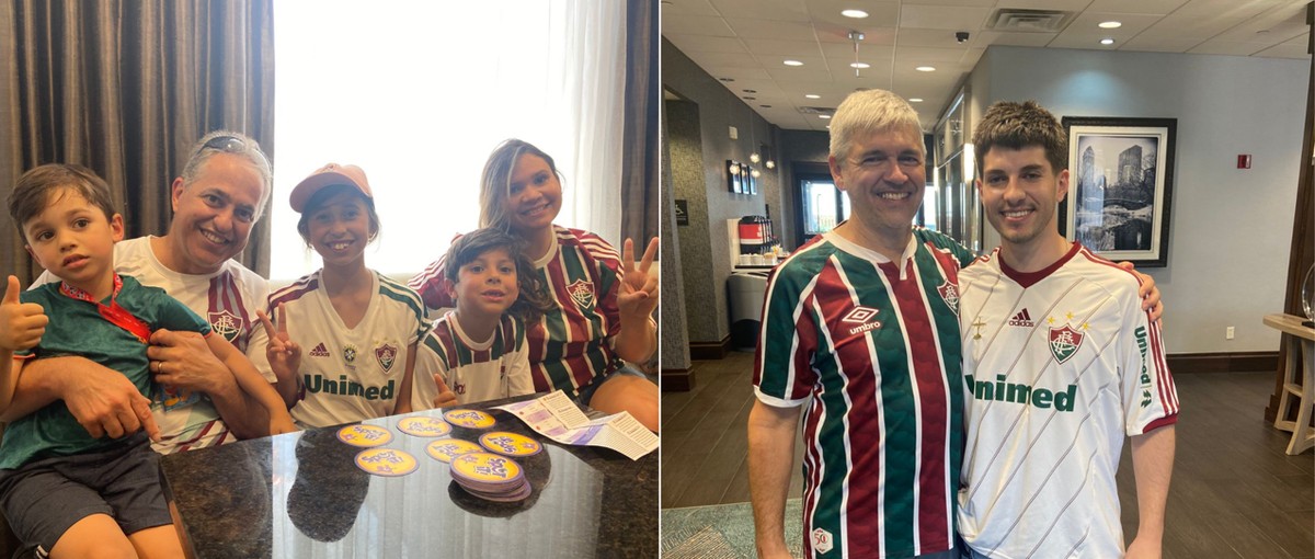 Tricolores viajam do Canadá aos EUA para apoiar Fluminense contra Chelsea