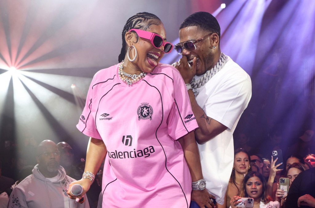 Nelly escolhe hit de 2002 como a melhor música de Ashanti para sua esposa