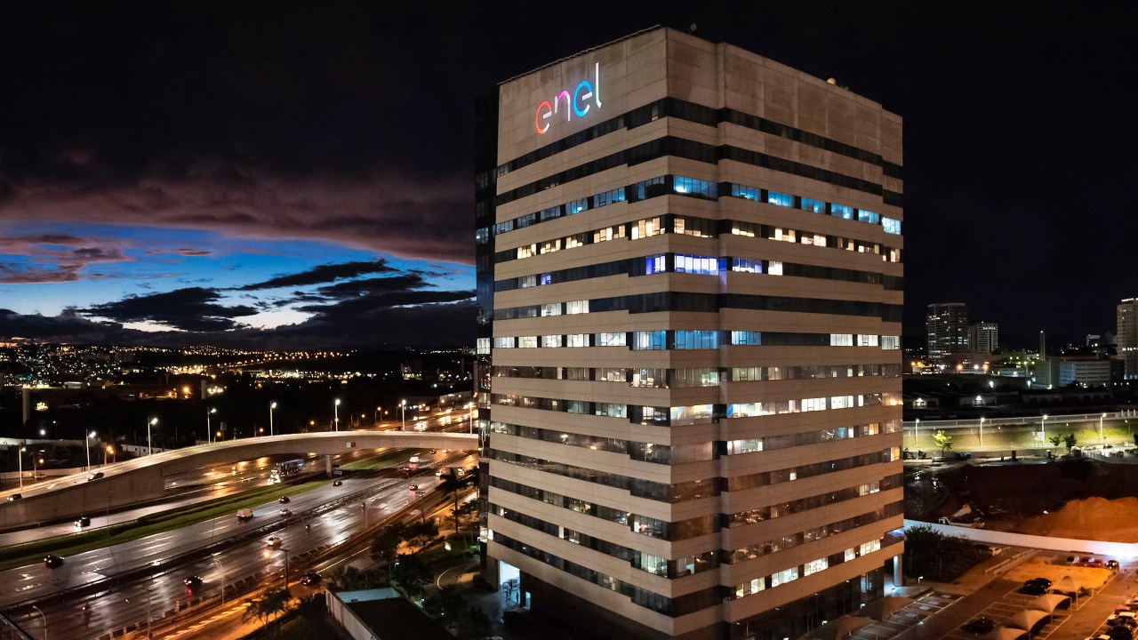 Fachada da sede da Enel (Foto: Enel/Divulgação)