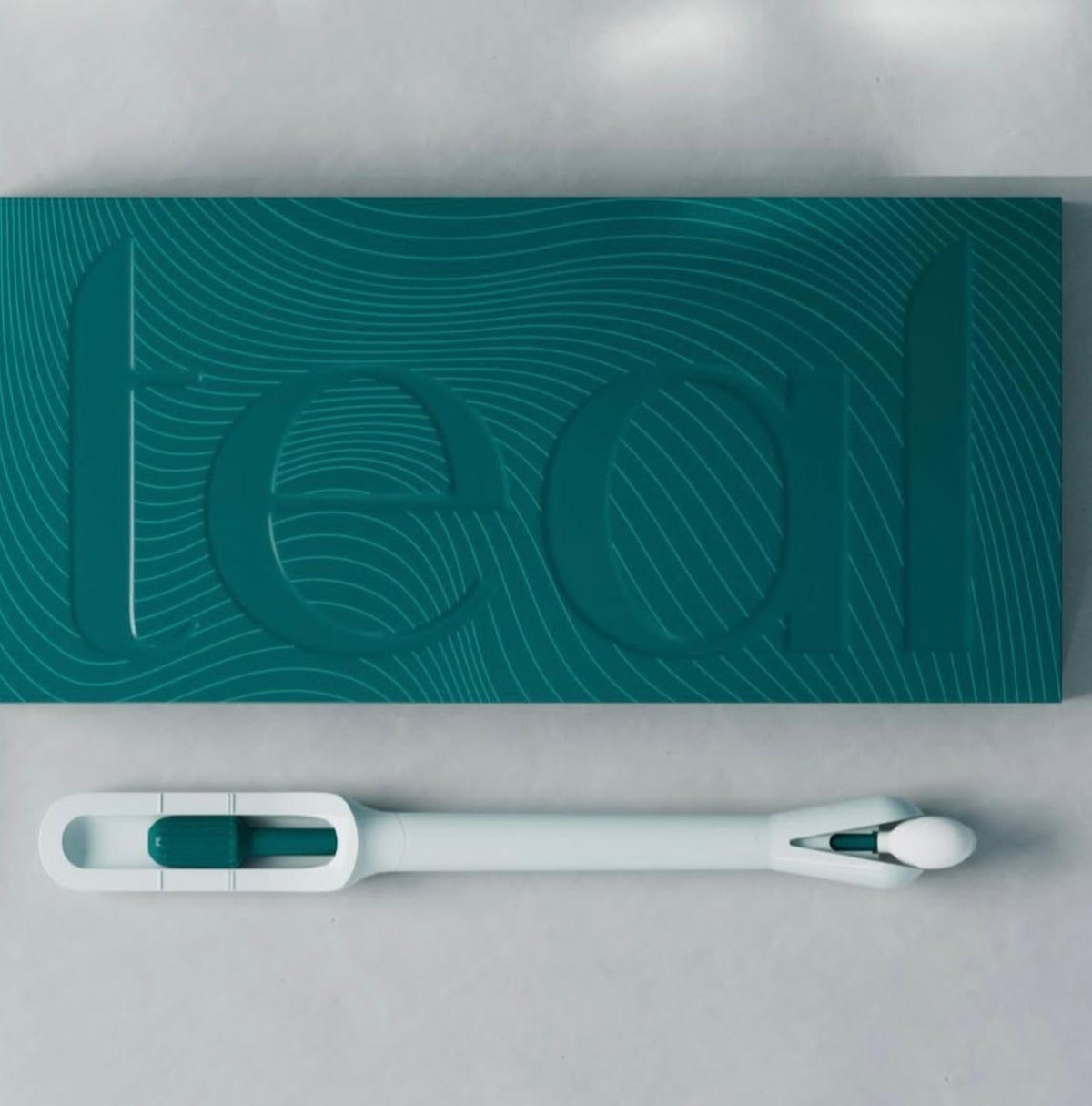 Teste caseiro para rastreio do câncer de colo de útero da Teal Health, aprovado nos EUA. (Foto: Reprodução/Instagram @teal.health)