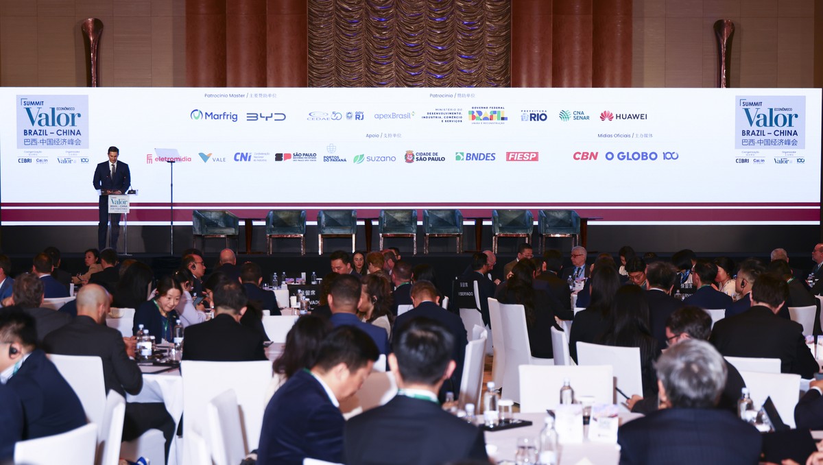 Frederic Kachar, CEO da Editora Globo e do Sistema Globo de Rádio, abre o evento: China é o maior parceiro comercial, mas não está entre os grandes investidores (Foto: Heka Producciones/Valor)