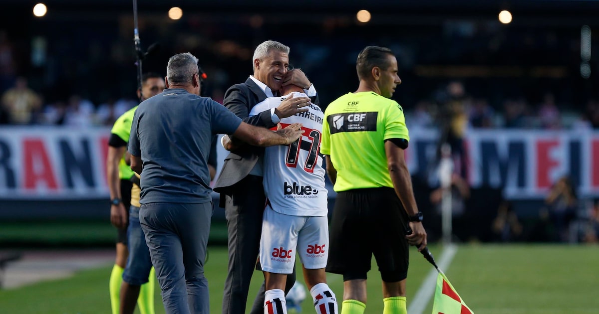 São Paulo melhora desempenho no Brasileirão sob comando de Crespo