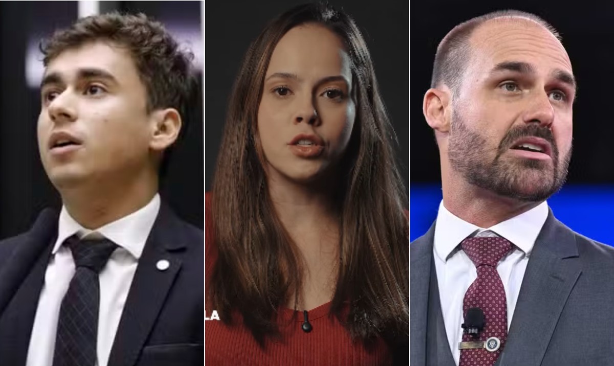 Bolsonaros rebatem crítica de neta de Lula sobre exploração dos EUA no Brasil