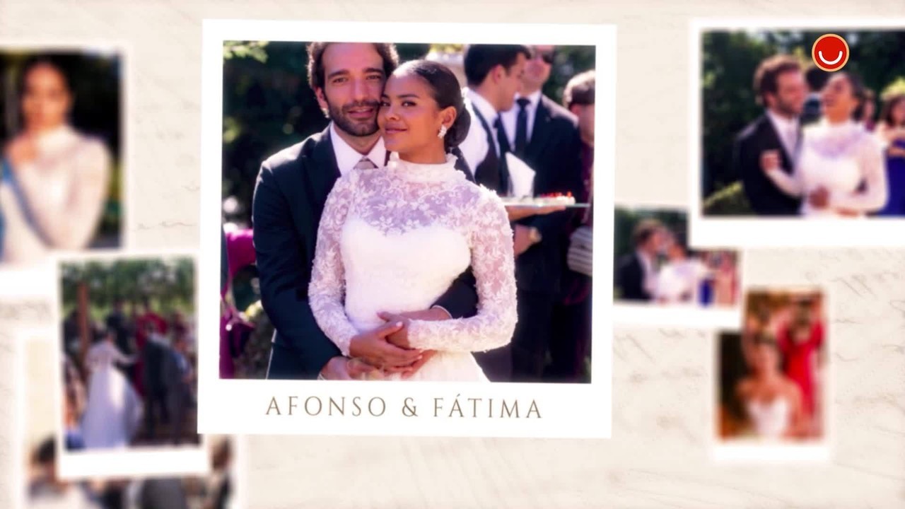 Bastidores do casamento de Fátima e Afonso são revelados em registros exclusivos
