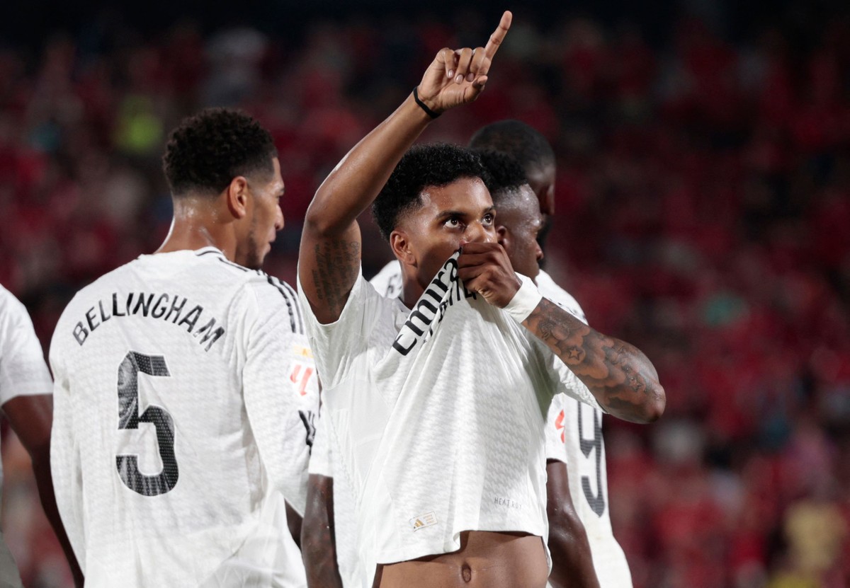 Rodrygo pode deixar o Real Madrid no final da temporada (Foto: JAIME REINA / AFP)