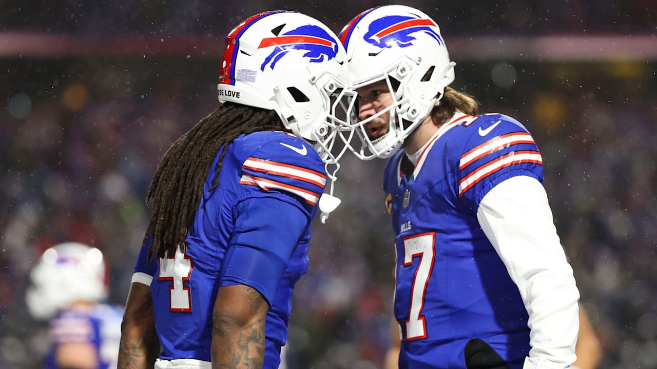 Josh Allen defende James Cook em meio a disputa contratual e deseja sua presença em campo
