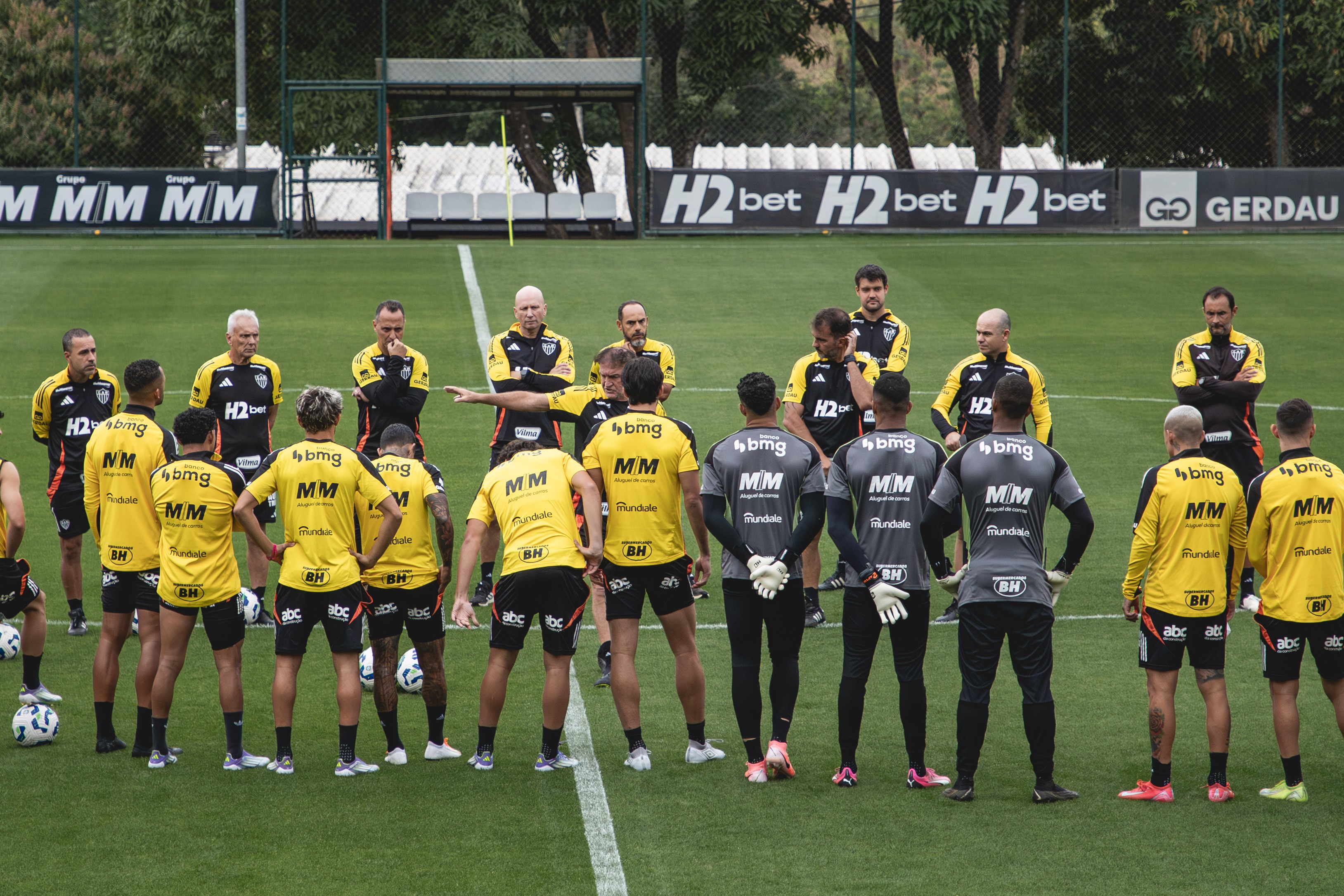 Galo define time para duelo decisivo contra o Flamengo em casa