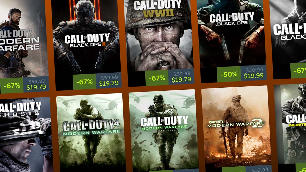 Ative sua mira: venda de jogos da Activision oferece descontos em Call of Duty no Steam