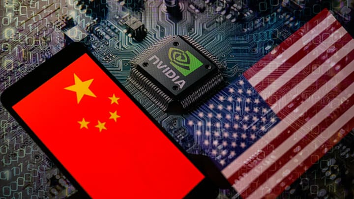 "Há várias empresas chinesas locais que produzem chips para competir com a Nvidia", disse Brady Wang, diretor associado da Counterpoint Research. (Foto: Raa | Nurphoto | Getty Images)
