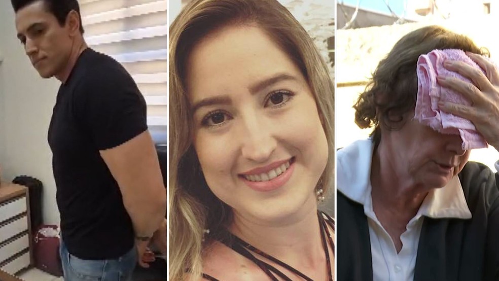 Professora foi achada morta, e marido e sogra são suspeitos de envenená-la (Foto: Polícia Civil, Redes Sociais e EPTV)