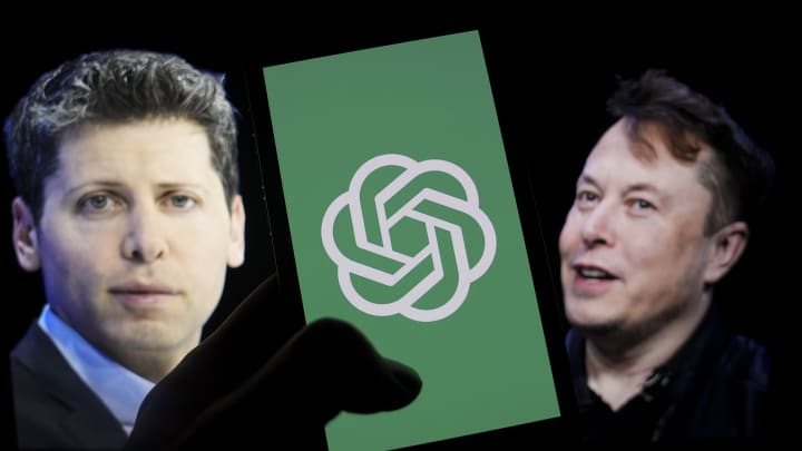Sam Altman, à esquerda, e Elon Musk. (Foto: Muhammed Selim Korkutata | Anadolu | Getty Images)