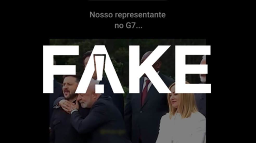 Vídeo que sugere embriaguez de Lula no G7 é desmentido como falso