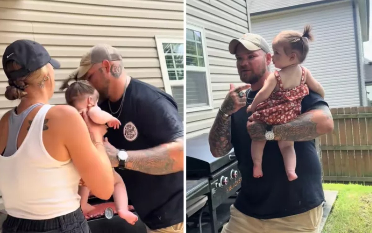Mãe troca filha por bebê de amiga em teste para o marido e vídeo viraliza
