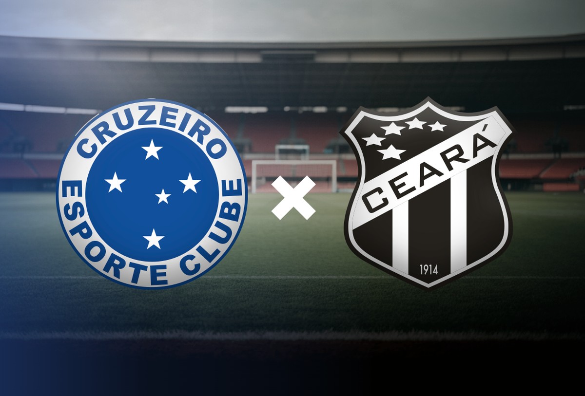 Cruzeiro e Ceará se enfrentam ao vivo na disputa do Brasileirão