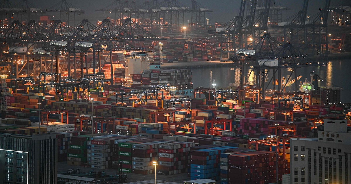 Porto em Shenzhen, a primeira Zona Econômica Especial da China. (Foto: Jade Gao/AFP)