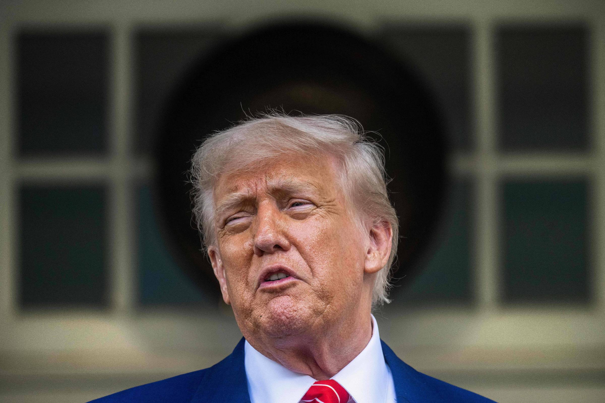 O presidente dos EUA, Donald Trump (Foto: JIM WATSON/AFP)