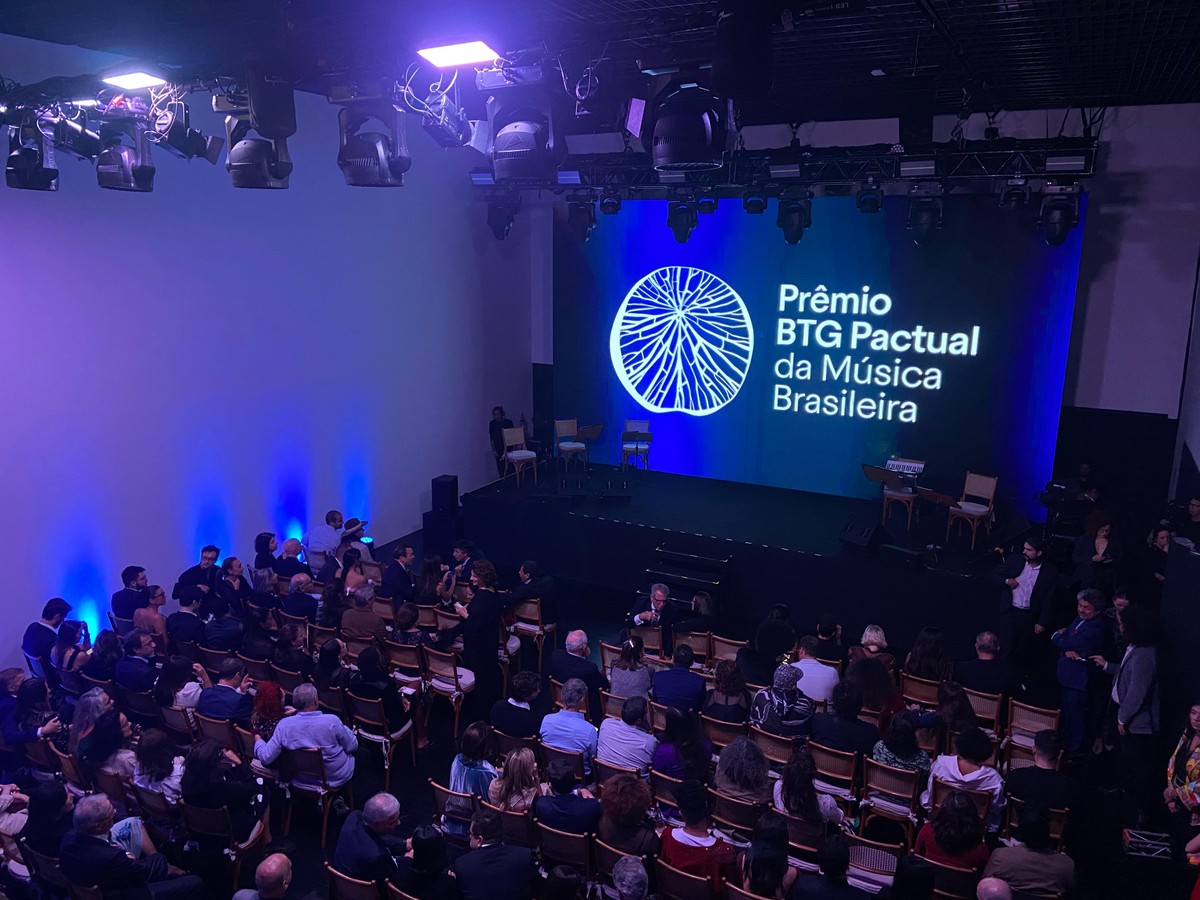 Prêmio BTG Pactual da Música Brasileira foi realizado na noite desta quarta-feira (Foto: Fernanda Alves Davi)