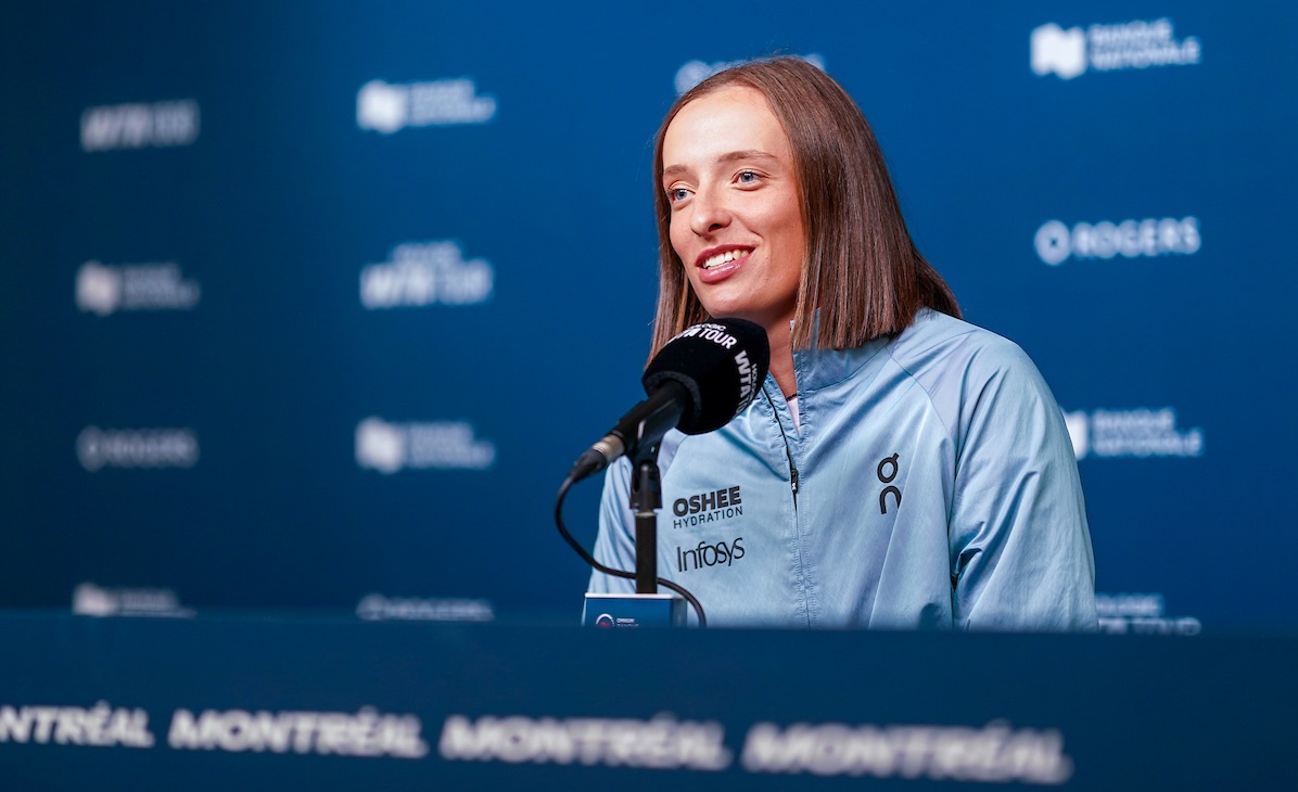 Iga e Pegula fazem sua estreia no torneio de Montreal nesta quarta-feira