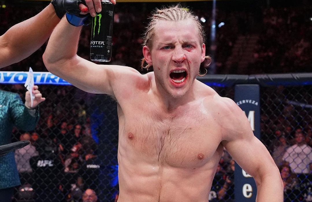 Paddy Pimblett em vitória no UFC. (Foto: Reprodução/Instagram)