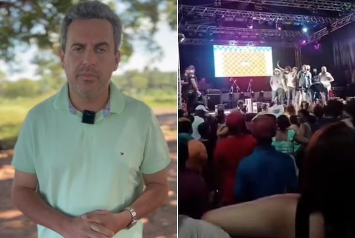 Prefeito de Wanderlândia se desculpa após interromper show com ameaças ao público